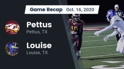 Recap: Pettus  vs. Louise  2020