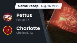 Recap: Pettus  vs. Charlotte  2021