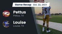 Recap: Pettus  vs. Louise  2021