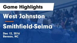 West Johnston  vs Smithfield-Selma Game Highlights - Dec 12, 2016