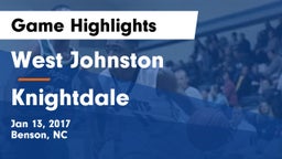 West Johnston  vs Knightdale Game Highlights - Jan 13, 2017