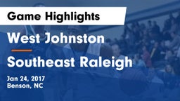 West Johnston  vs Southeast Raleigh Game Highlights - Jan 24, 2017