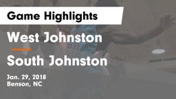 West Johnston  vs South Johnston Game Highlights - Jan. 29, 2018