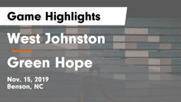 West Johnston  vs Green Hope  Game Highlights - Nov. 15, 2019