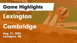 Lexington  vs Cambridge  Game Highlights - Aug. 21, 2023