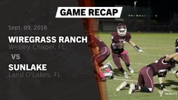 Recap: Wiregrass Ranch  vs. Sunlake  2016
