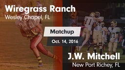 Matchup: Wiregrass Ranch vs. J.W. Mitchell  2016
