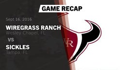 Recap: Wiregrass Ranch  vs. Sickles  2016