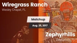Matchup: Wiregrass Ranch vs. Zephyrhills  2017