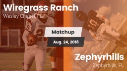 Matchup: Wiregrass Ranch vs. Zephyrhills  2018