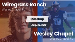 Matchup: Wiregrass Ranch vs. Wesley Chapel  2019