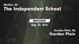 Matchup: The Independent Scho vs. Garden Plain  2016