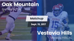 Matchup: Oak Mountain High vs. Vestavia Hills  2017