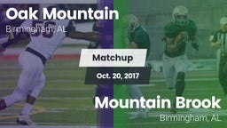 Matchup: Oak Mountain High vs. Mountain Brook  2017