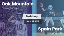 Matchup: Oak Mountain High vs. Spain Park  2017