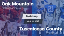 Matchup: Oak Mountain High vs. Tuscaloosa County  2018