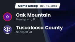 Recap: Oak Mountain  vs. Tuscaloosa County  2018