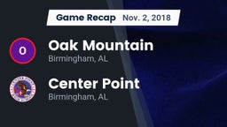 Recap: Oak Mountain  vs. Center Point  2018