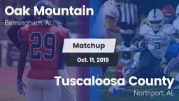 Matchup: Oak Mountain High vs. Tuscaloosa County  2019