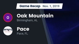 Recap: Oak Mountain  vs. Pace  2019