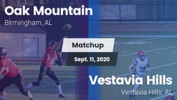 Matchup: Oak Mountain High vs. Vestavia Hills  2020