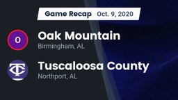 Recap: Oak Mountain  vs. Tuscaloosa County  2020