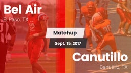 Matchup: Bel Air  vs. Canutillo  2017
