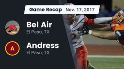 Recap: Bel Air  vs. Andress  2017