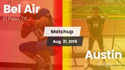 Matchup: Bel Air  vs. Austin  2018