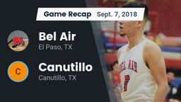 Recap: Bel Air  vs. Canutillo  2018