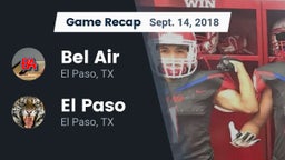 Recap: Bel Air  vs. El Paso  2018