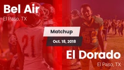 Matchup: Bel Air  vs. El Dorado  2018