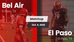 Matchup: Bel Air  vs. El Paso  2020