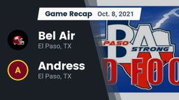 Recap: Bel Air  vs. Andress  2021