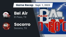 Recap: Bel Air  vs. Socorro  2023