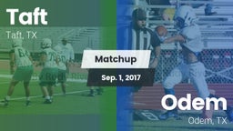 Matchup: Taft  vs. Odem  2017