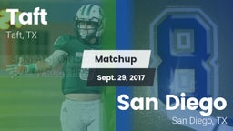 Matchup: Taft  vs. San Diego  2017