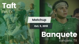 Matchup: Taft  vs. Banquete  2018