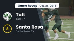 Recap: Taft  vs. Santa Rosa  2018