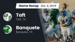 Recap: Taft  vs. Banquete  2019