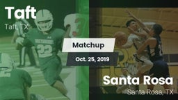 Matchup: Taft  vs. Santa Rosa  2019
