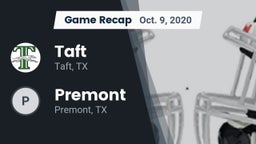 Recap: Taft  vs. Premont  2020