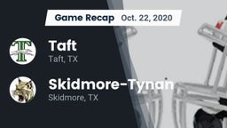 Recap: Taft  vs. Skidmore-Tynan  2020