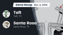Recap: Taft  vs. Santa Rosa  2020