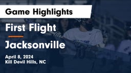 First Flight  vs Jacksonville  Game Highlights - April 8, 2024