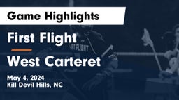 First Flight  vs West Carteret  Game Highlights - May 4, 2024