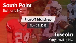 Matchup: South Point High vs. Tuscola  2016