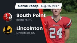 Recap: South Point  vs. Lincolnton  2017