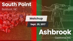 Matchup: South Point High vs. Ashbrook  2017
