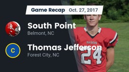Recap: South Point  vs. Thomas Jefferson 2017